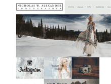 Tablet Screenshot of nwalexander.com